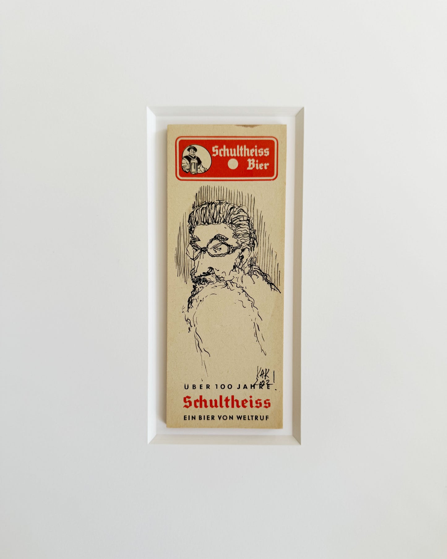 Kellnerblock - Schultheiss Bier
