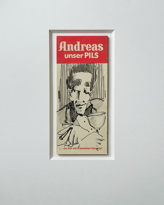 Kellnerblock - Andreas unser Pils